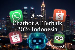 Chatbot AI Terbaik untuk Customer Service 2026 di Indonesia: UDESK vs Intercom Fin vs Zendesk AI vs Kata.ai