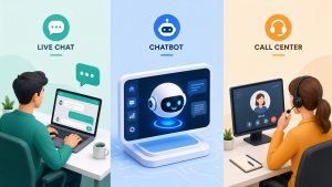 Live Chat vs Chatbot vs Call Center: Kapan Gunakan Masing-Masing Saluran Layanan Pelanggan?