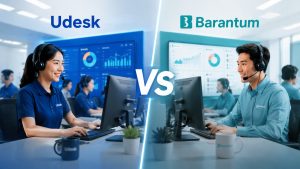 Udesk vs Barantum: Pilih Call Center Software yang Tepat untuk Bisnis Indonesia