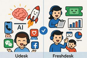 Udesk vs Freshdesk: Perbandingan Fitur, Harga & Dukungan Bahasa Indonesia