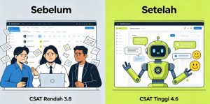 Meningkatkan Skor Kepuasan Pelanggan (CSAT) dengan Bantuan Teknologi