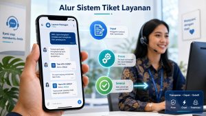 Bagaimana Cara Kerja Sistem Tiket Layanan Pelanggan? Alur Lengkap dari Laporan hingga Selesai
