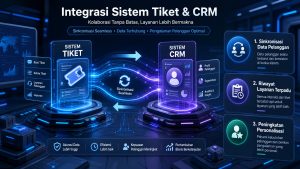 Integrasi Sistem Tiket dengan CRM: Cara Tingkatkan Efisiensi Tim Layanan Pelanggan
