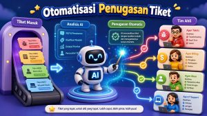 Otomatisasi Sistem Tiket: Cara Kurangi 70% Beban Kerja Manual Tim CS Anda
