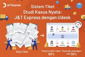 Studi Kasus: Bagaimana J&T Express Mengelola 10.000+ Tiket per Hari dengan Sistem Udesk